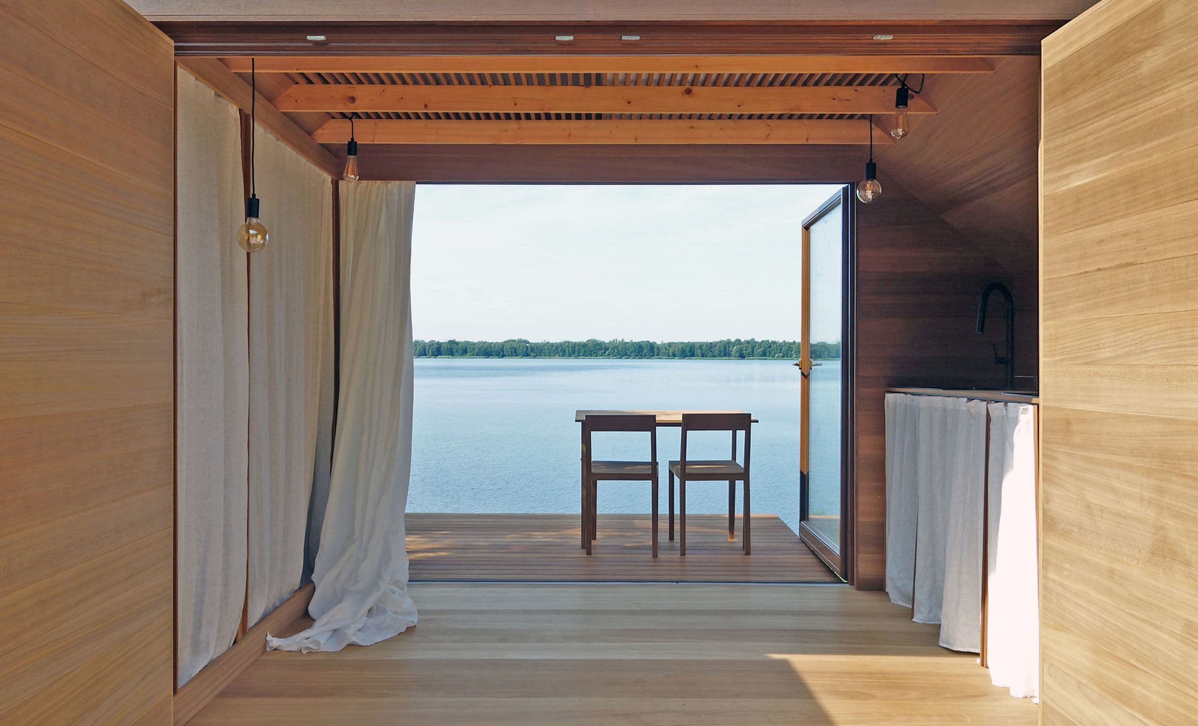 Balsam House - Minimalist modular houses, energy-efficient architecture from natural materials.